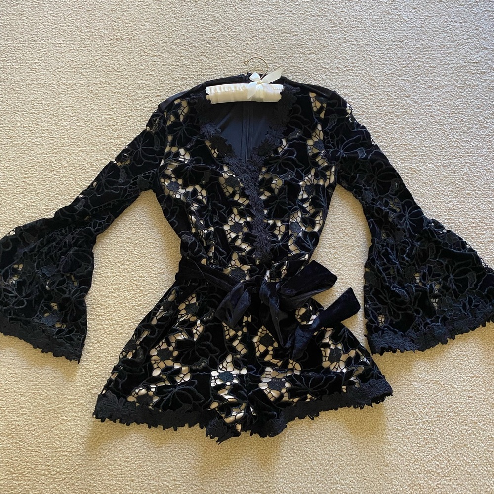 Lacey dressy romper